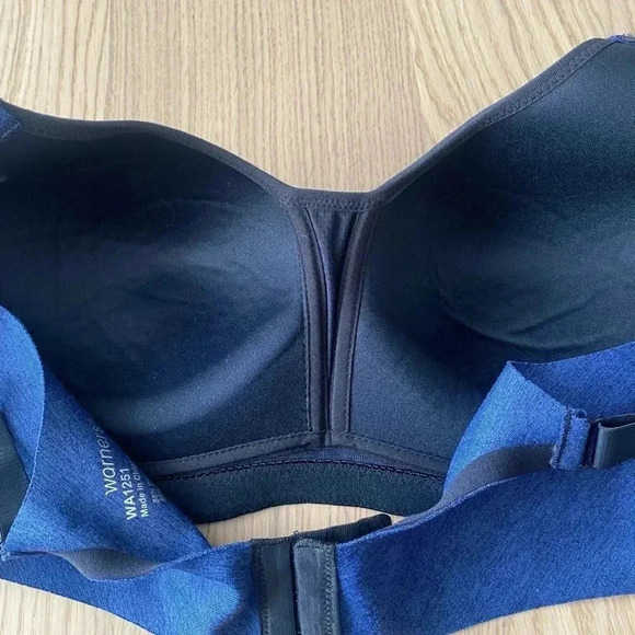 💥Blue Wireless Bra Adjustable Straps M - Picture 3 of 5